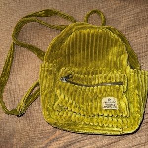 URBAN OUTFITTERS mini corduroy backpack